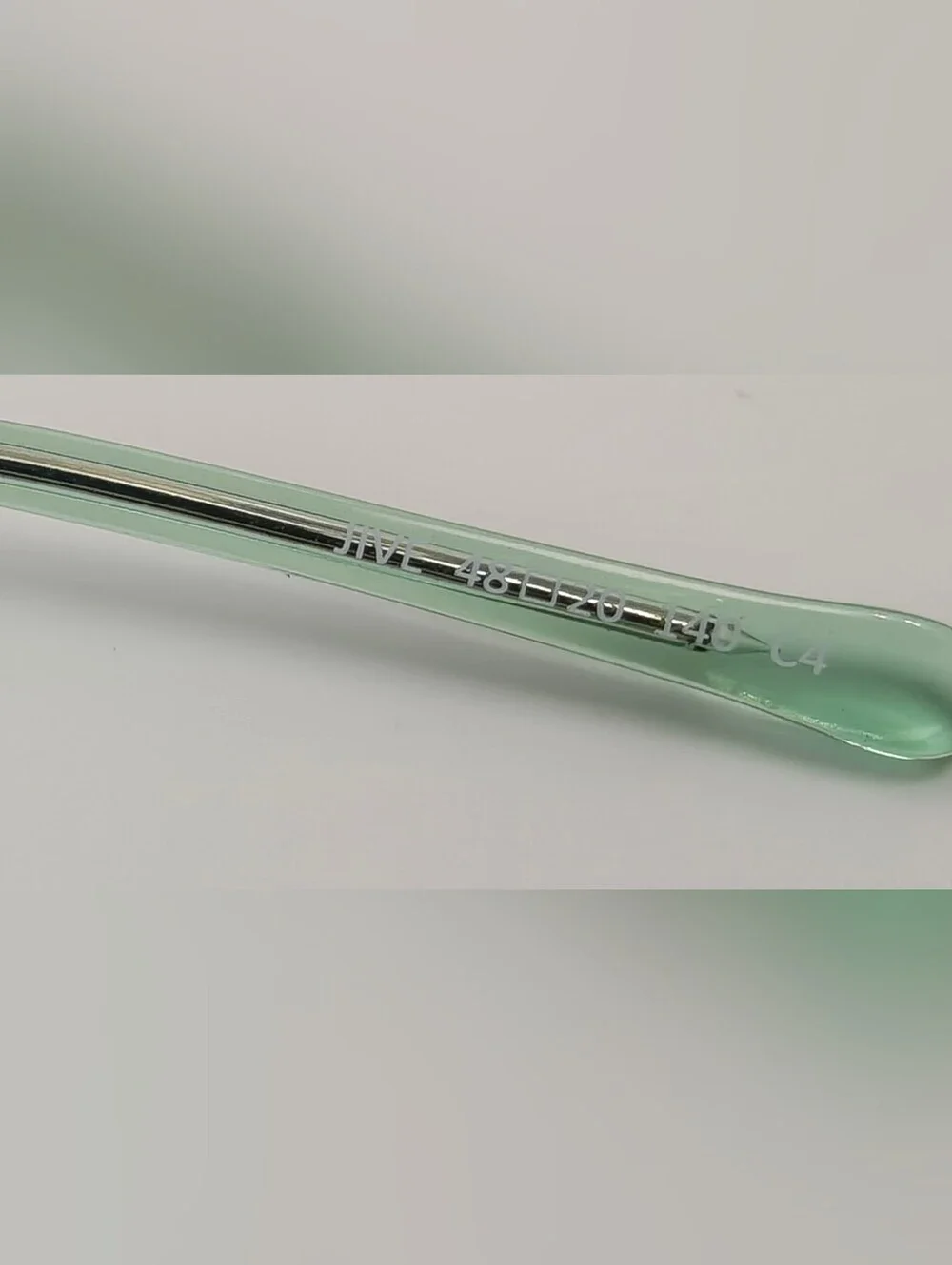 Jive. Lime Green and Silver Round Metal Eyeglasses. Wider Face Design.